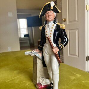 Vintage Royal Doulton "THE CAPTAIN" Figurine HN2260 in Excellent Condition